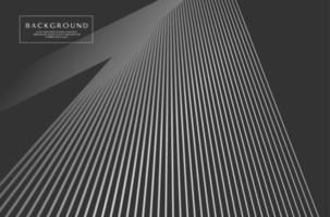 Monochrome technology straight line abstract background. Digital dynamic lines design. vector