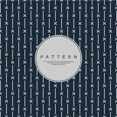 Minimalist vertical line x abstract pattern design. Geometric stripe pattern vector.