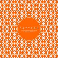 Modern zig zag circle line shape abstract pattern. Minimal round pattern. vector