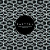 Decorative gatsby square line abstract pattern. Modern ornate box lines pattern. vector