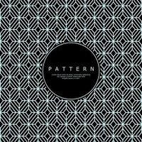 Decorative gatsby square line abstract pattern. Modern ornate box lines pattern. vector