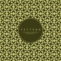 Pastle green diamond square line seamless pattern. Abstract geometric pattern. vector