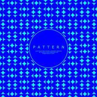 Star circle abstract seamless pattern. Decorative flat round repeat pattern. vector
