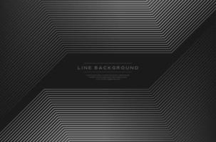 Grayscale modern straight blend line abstract background. Technology line vector. vector