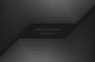 Grayscale modern straight blend line abstract background. Technology line vector. vector