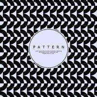 Line circle abstract pattern design. Decorative zig zag round pattern vector