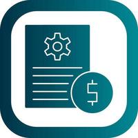 Budget Vector Icon Design