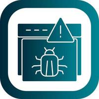 Infected Vector Icon Design
