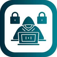 Hacker Vector Icon Design