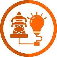 Electrical Energy Vector Icon Design