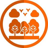 Forest Vector Icon Design
