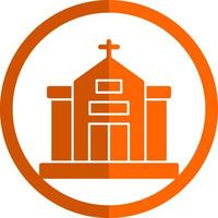 diseño de icono de vector de iglesia