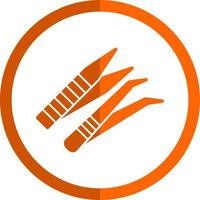 Tweezers Vector Icon Design