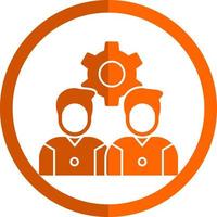 Team Management Vector Icon Design