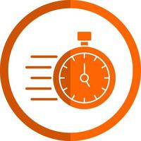 Fast Time Vector Icon Design