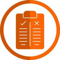 Pros and Cons Vector Icon Design