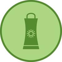 Sunblock Cream Vector Icon