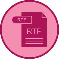 RTF Vector Icon