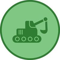 Escavator Vector Icon