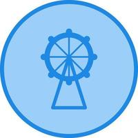 Ferris Wheel Vector Icon