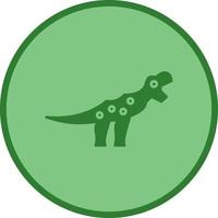 icono de vector de dinosaurio