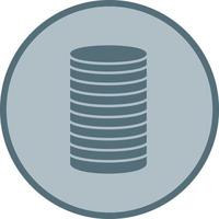 Stack of Coins Vector Icon