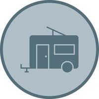 Trailer Vector Icon