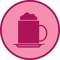 icono de vector de capuchino