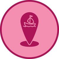 Shipping Location Vector Icon