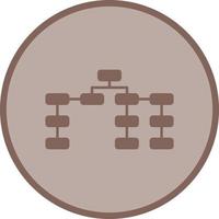Unique Seo Structure Vector Icon
