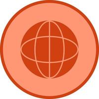 Unique Globe Vector Icon