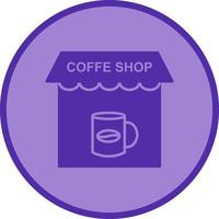 Coffee Shop Vector Icon