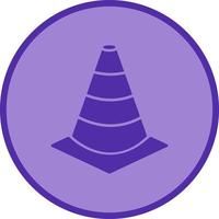 Unique Cone Vector Icon