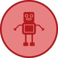 Unique Robot Vector Icon
