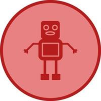Unique Robot Vector Icon