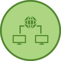 Unique Internet Connectivity Vector Icon