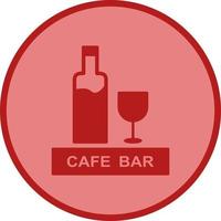 Unique Drinks Cafe Vector Icon