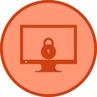 Unique Closed Access Vector Icon
