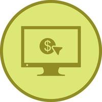 Unique Pay Per Click Vector Icon