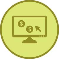 Unique Pay Per Click Vector Icon