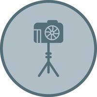 Unique Camera Stand Vector Icon