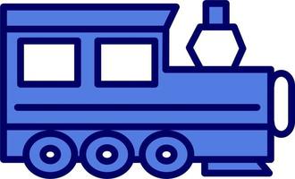 icono de vector de tren