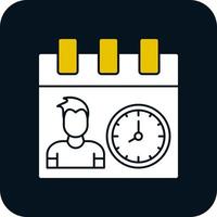 Working Hours Vector Icon Design