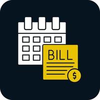 Bill Vector Icon Design