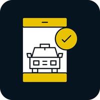 Booking App Vector Icon Design