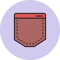 Pocket Vector Icon