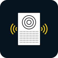 Smart Speaker Vector Icon Design