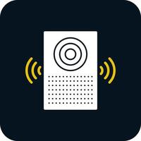 Smart Speaker Vector Icon Design