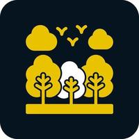 Forest Vector Icon Design