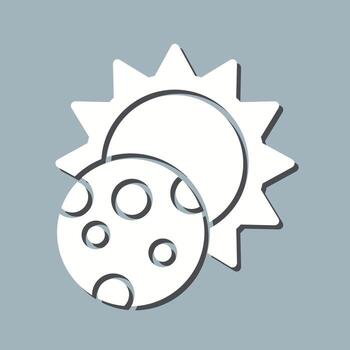 Eclipse Vector Icon
